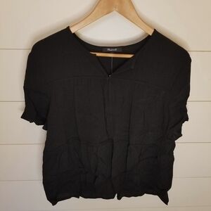 Madewell Black Blouse